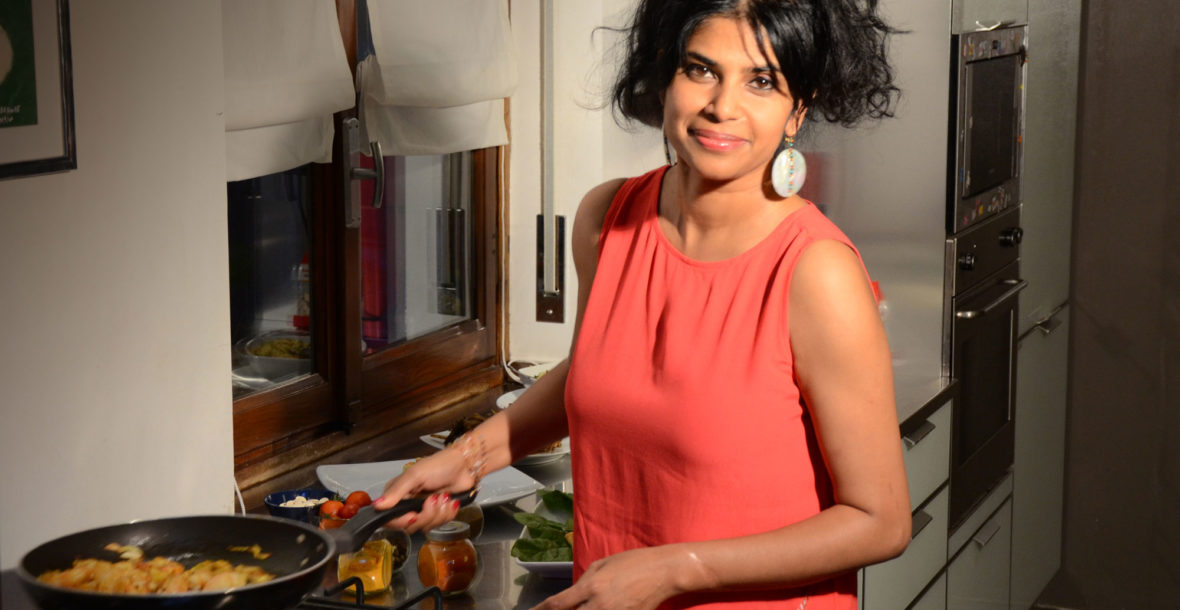 Sanju in cucina
